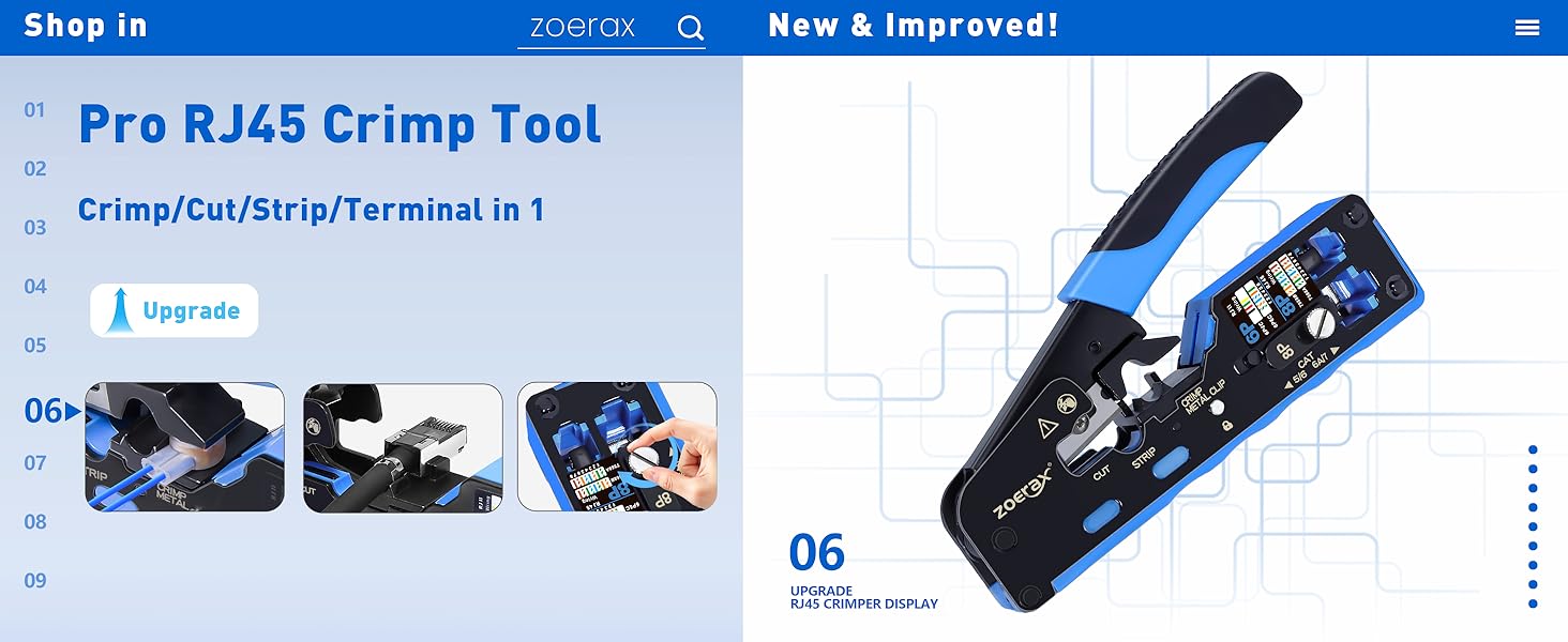RJ45 Crimp Tool