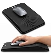TECKNET Ergonomic Mouse Pad with Wrist Rest, Comfortable Relieves Pain | Built-in Memory Foam and...