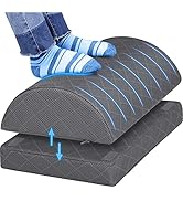 CushZone Foot Rest for Under Desk at Work Adjustable Foam for Office, Work, Gaming, Computer, Gif...