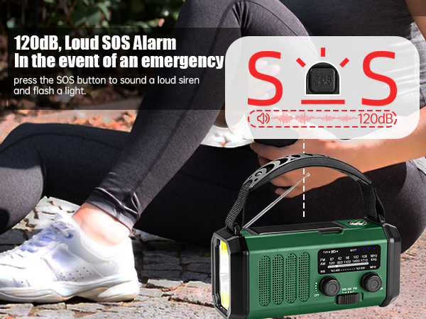 solar radios and crank emergency radios