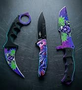 Snake Eye Tactical Triple Set Fixed Blade Mini Huntsman Folding Knife Outdoors Hunting Camping Fi...
