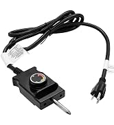 Adjustable Thermostat Controller Probe Cord for Masterbuilt Analog Electric Smokers, Thermostat C...