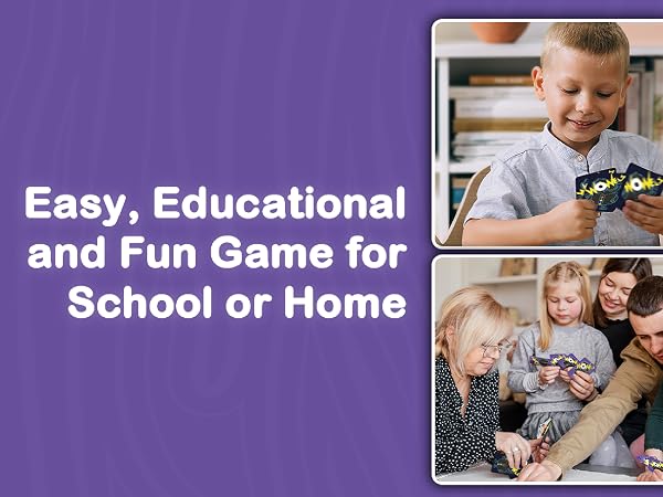 wowels vowel card game for family or classroom play