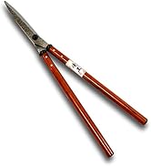 KAKURI Japanese Hedge Shears Heavy Duty Large Bush Cutting Shears Long Handle, 7 Inch Long Straig...