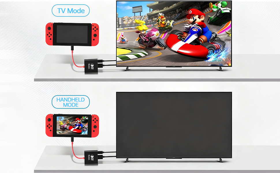support both tv mode and handheld mode