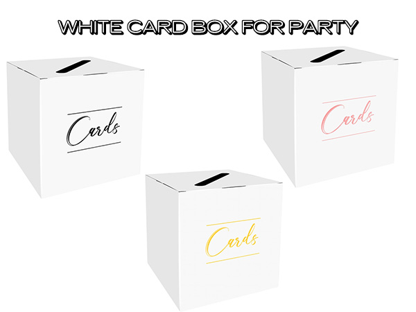 white graduation card box for party white birthday card box holder gift card box for wedding funeral