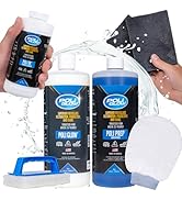 Poli Glow Deluxe Kit Fiberglass Repair RV & Boat Cleaner - Complete Fiberglass Restorer for Boats...