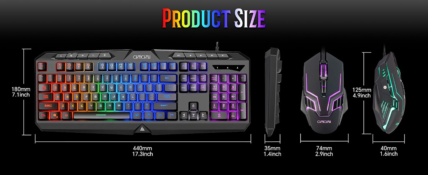 gaming keyboard and mouse