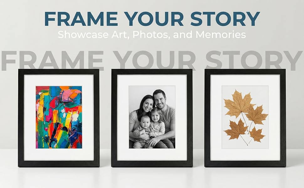 black frames 8x1
