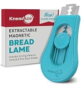 KneadAce Upgraded Extractable & Magnetic Bread Lame Dough Scoring Tool - Professional Sourdough s...
