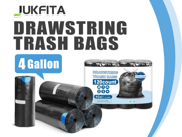 trash bags 4 gallon