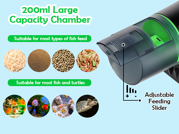 automatic fish feeder small tank