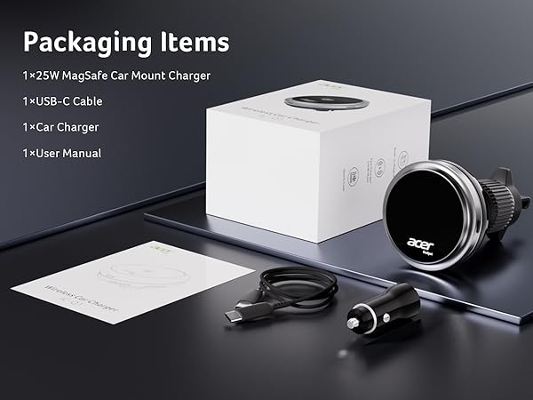 magsafe car mount charger