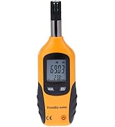 Lancoon Handheld Digital Temperature Humidity Meter, Professional Thermometer Hygrometer with Wet...