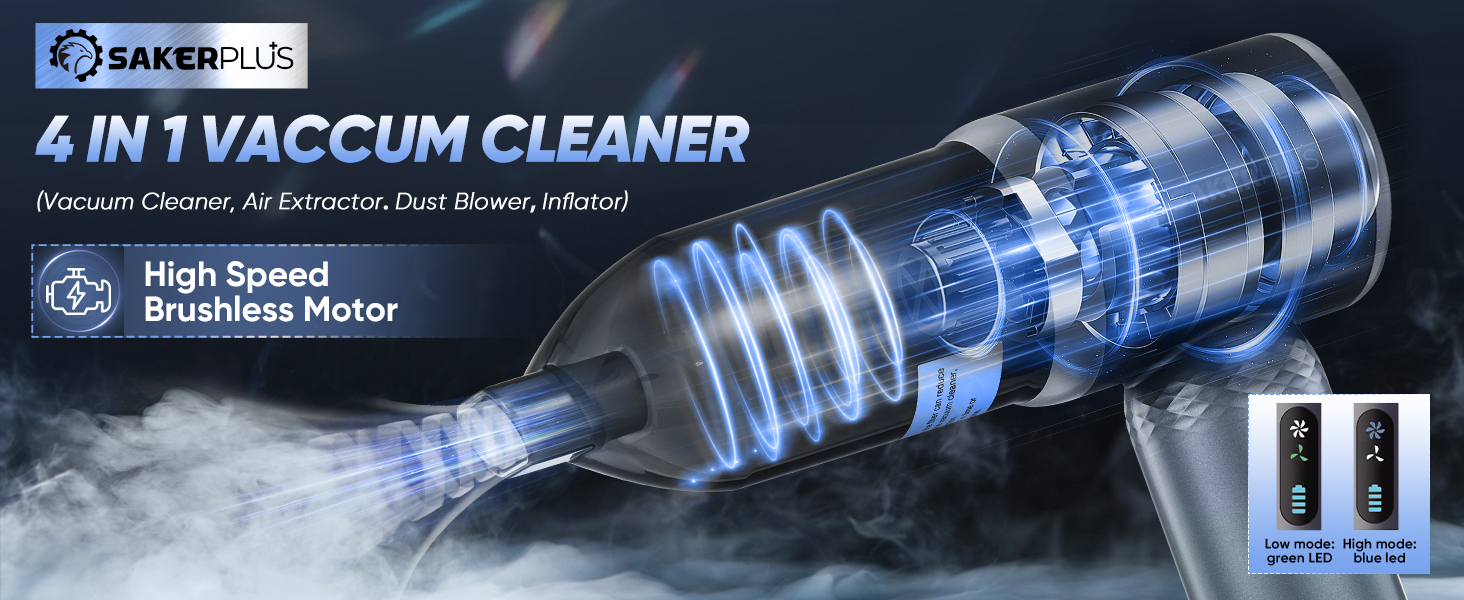 4 in 1 vaccum cleaner
