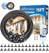 Misters for Outside Patio, Outdoor Water Misting Cooling System w Filter,75FT|23M. Backyard Mist ...