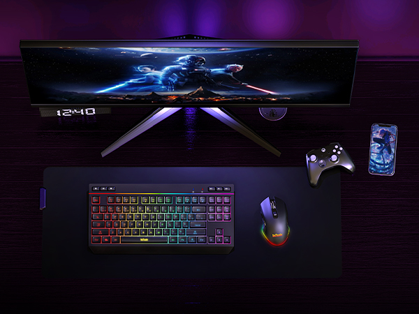 gaming mouse and keyboard