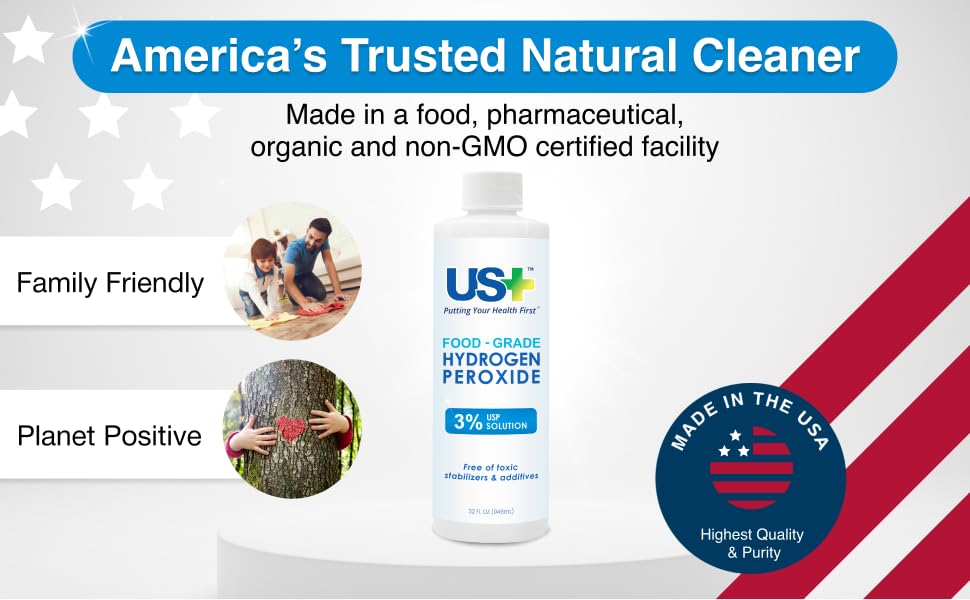 America's Trusted Natural Cleaner Phrarmaceutical organic and non-GMO certified facility