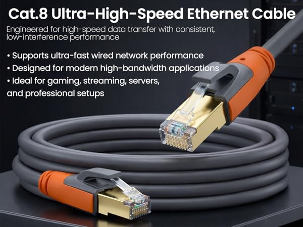 module-2: Cat.8 Ultra-High-Speed Ethernet Cable