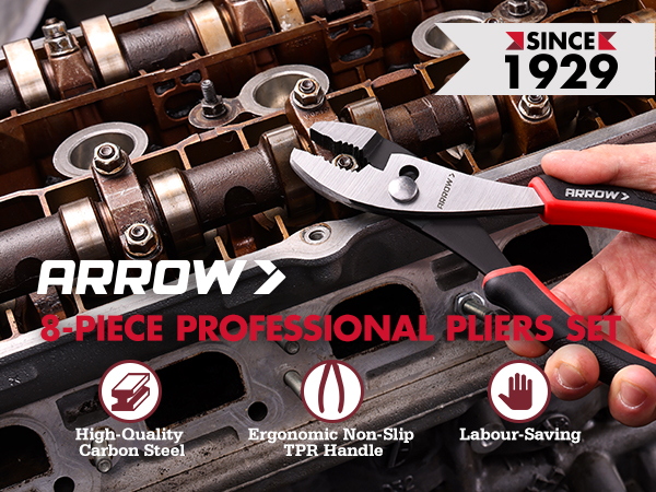 pliers tool set needle nose slip groove joint long nose christmas gift