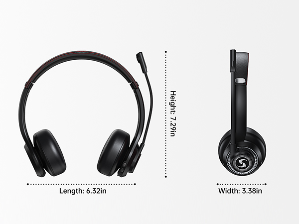 bluetooth headphone with mic for videoconference