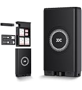 JJC Memory Card Reader Holder, High-Speed SD Card Reader w USB 3.1 Gen 2 Type-C Interface, 24 EVA...