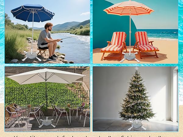 portable umbrella with stand