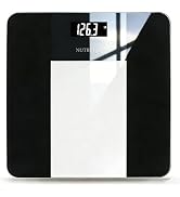 NUTRI FIT Digital Bathroom Scale for Body Weight, High Accuracy 0.1 lb Precision, 400 lb Capacity...