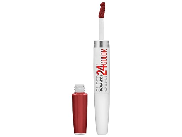 long lasting lipstick, maybelline lipstick, long wear lipstick, smudge proof lipstick, red lipstick
