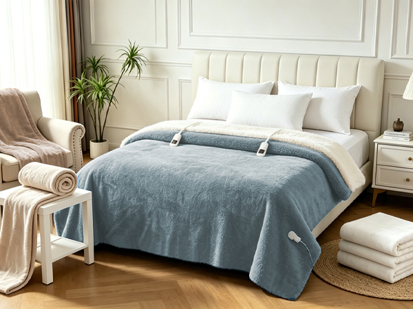 Heated Blanket-Gray