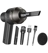Honlibey New Cordless Mini Computer Vacuum, Portable Vacuum Cleaner Keyboard Cleaner Kit - Cleani...