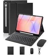XCHYTECHER Keyboard Case for Samsung Galaxy Tab S10 Lite/S10 FE/S9 FE 10.9 inch /S9 11",Rechargab...