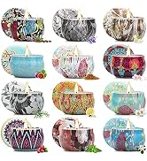 Candles Gifts for Women, 12 Pack Scented Candles, Candles for Home Scented, Soy Wax Aromatherapy ...
