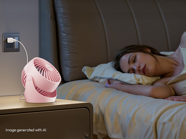 bedroom portable fan