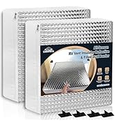 Caravista RV Vent Insulator - 14?x14?x3?Skylight Insulator Cover with Aluminum Reflective Surface...