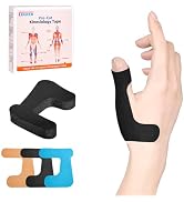 IEADEN Precut Kinesiology Tape for Thumb (Right Hand), 40 Pcs - Thumb Support & Stability, Thumb ...