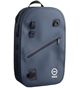 KINGDOM Multifunctional Floating Tackle Bag, Shoulder Bag Ergonomic Fishing Waist Pack with Breat...