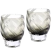 KAMMAK Whiskey Glasses Set of 2, Old Fashioned Glasses with Heavy Base, Premium Drinking Glasses ...