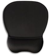 Tongyanat Ergonomic Mouse Pad with Wrist Support Gel Mouse Pad with Wrist Rest, Comfortable Compu...