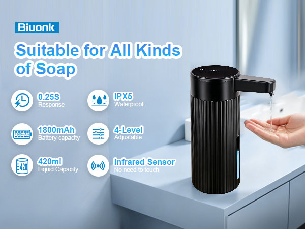 Automatic Liquid Soap Dispenser Touchless