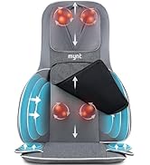 Mynt Back and Neck Massager for Pain Relief Deep Tissue,3D Shiatsu Acupressure Neck Back Massager...