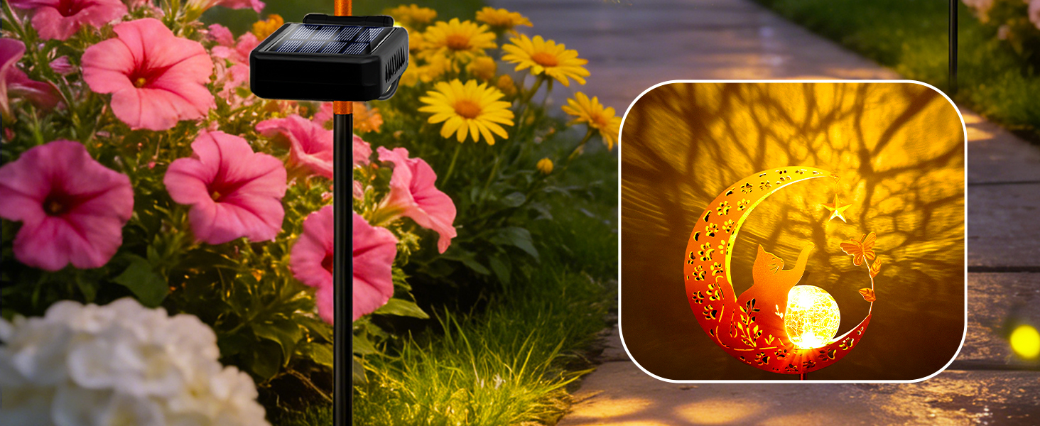 Solar Stake Lights Birthday