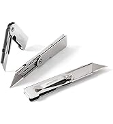 WORKPRO 3-Piece Quick Change Folding Pocket Utility Knife Set with Belt Clip