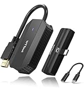 Wireless HDMI Transmitter and Receiver 4K, 1080P Streaming Video Type-C 3.1 Port with DP-Alt for ...