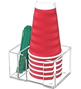 black coffee station organizer