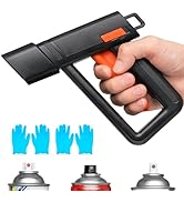 PinStone 1pc Spray Paint Gun, Spray Can Aerosol Trigger Handle with Gloves, Finger Pain Relief, S...