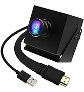 ELP 4K HDMI USB Camera Wide Angle PC Camera for Computer Monitor Simultaneously Output Mini UVC U...