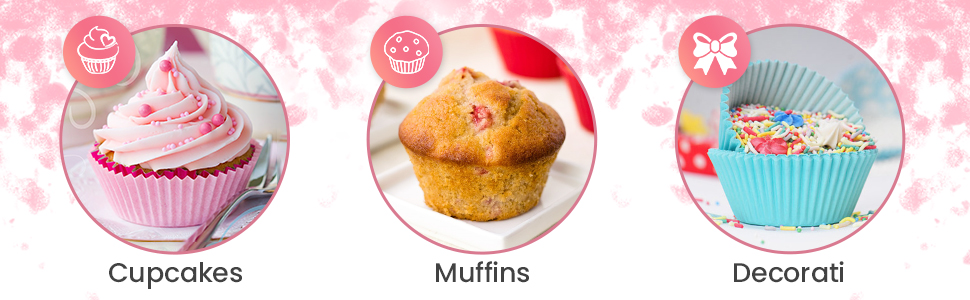 pink cupcake wrappers