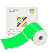 YOULAISHI 3 X 5 Inch Printable Waterproof Rectangle Color Coding Labels, 300 Per Roll Adhesive Co...