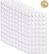 Double Sided Clear Sticky 500PCS Adhesive Dots Removable Glue Point Dots, Round Sticky Tack Adhes...